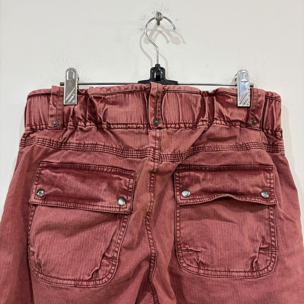 Free People We The Free Red Marx Cargo Pants Utility Size XS - Picture 8 of 10